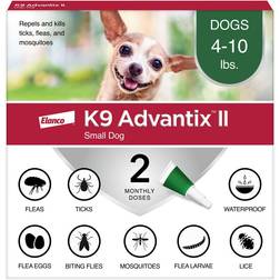 Elanco And Tick Prevention & Treatment for Dogs 4-10-Lbs., 2