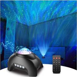 Rossetta Star Projector For Indoor Bedroom Celling Aurora Elephant Night Light