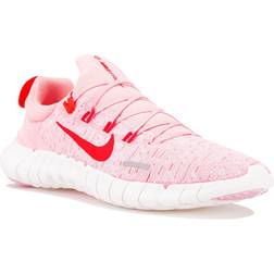 Nike Free Run 5.0 Next Nature Women's Pink Foam Summit White Light Crimson