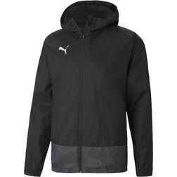 Puma teamGOAL 23 Training Rain Jacket - Black/Asphalt
