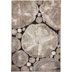 Think Rugs Woodland 6318 Beige, Black 120x170cm