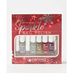 Depend Gaveæske Nail Polish 5-pak