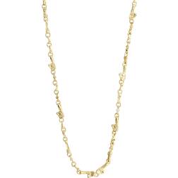 Pilgrim Hallie Necklace - Gold/Transparent