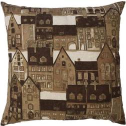 Redlunds Staden Kuddöverdrag Brun (45x45cm)