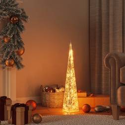 vidaXL Leuchtkegel 30 LEDs 60 cm Acryl Weihnachtsleuchte