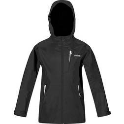 Regatta Kid's Calderdale II Waterproof Hooded Walking Jacket - Black