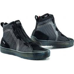TCX Ikasu Waterproof Motorcycle Shoes - Black/Grey Woman, Man