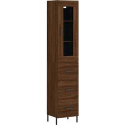 vidaXL Haut Armoire De Rangement Avec Pieds Buffet 34.5x180cm