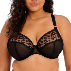 Elomi Namrah Bandless Plunge Bra - Black