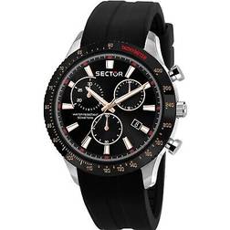 Sector chrono silikonarmband schwarz use71778001
