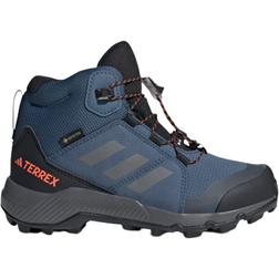 Adidas Kid's Organizer Mid Gore-Tex Hiking Boots - Wonder Steel/Gray Three/Impact Orange