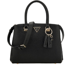 Guess Noelle Saffiano Handbag - Black