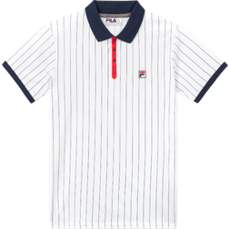 Fila Men's Heritage Polo Top - White