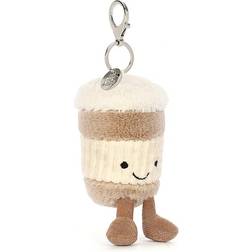 Jellycat Amuseable Coffee To Go Bag Charm 18cm