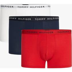 Tommy Hilfiger 3-pak Classic Trunk Red/Blue