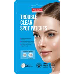 Purederm Trouble Clear Spot Patches 22-pack