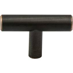 2018 Tempo 2" T Bar Modern Knob the Classic Series Verona Bronze Cabinet Hardware 1