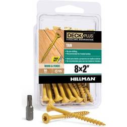 Hillman Deck Plus 196637 Tan & Deck Screws #8