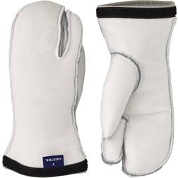 Hestra 3 Finger Liner Ski Gloves Women - Off White