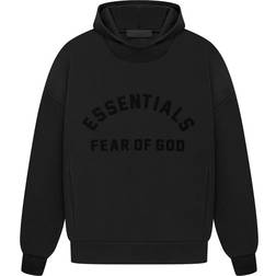 Fear of God Essentials Spring Nylon Fleece Hoodie - Jet Black