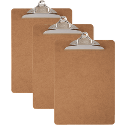 Office Depot Brand Wood Clipboards, Letter Recycled,Pack Of 3