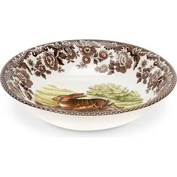 Spode Woodland 6.5"" Rabbit Cereal Soup Bowl 6.3"