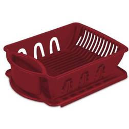 Sterilite 2pc ultra sink Dish Drainer