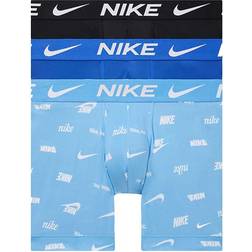 Nike Men's Dri-FIT Essential Micro Pack Boxer Briefs Blue