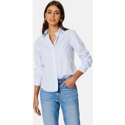 Gant Blouse - Pastelblauw/Wit