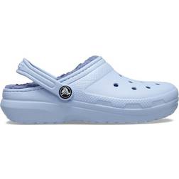 Crocs kid's Classic Lined Clog - Blue Calcite