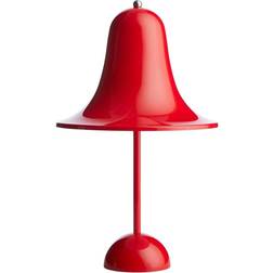 Verpan Pantop Portable Bright Red Bordslampa 30cm