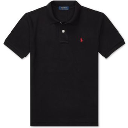 Polo Ralph Lauren Big Boy's The Iconic Mesh Polo Shirt - Black