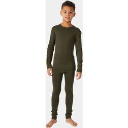 Helly Hansen Lifa Merino Midweight Skiundertøj Set - Utility Green