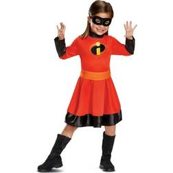 Disguise Incredibles Violet Classic Costume for Toddlers Black/Red 4/6