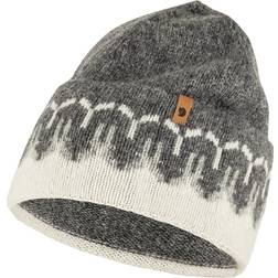 Fjällräven Övik Path Knie Beanie Unisex - Chalk White/Grey