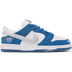 Nike Born X Raised X Dunk Low SB One Block at a Time M - Deep Royal Blue/White