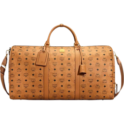 MCM Ottomar Weekender Bag in Visetos - Cognac