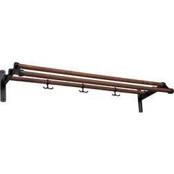 Essem Design 291 Black/Walnut Hatthylla 100.4x18.8cm