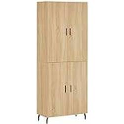 vidaXL Highboard Oak Opbevaringsskab 69.5x180cm