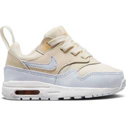 Nike Air Max 1 EasyOn TDV - Pale Ivory/Melon Tint/White/Football Grey