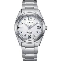 Citizen Ecodrive Titanium Ladies Quartz Dame FE6151-82A