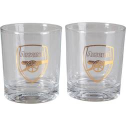 Hisab Joker Arsenal 2-stk Whiskyglas