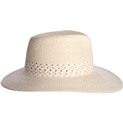 Eric Javits Squishee Bayou Fedora Hat Men's - White Mix