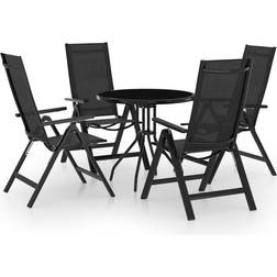 vidaXL 5 Bistro Set