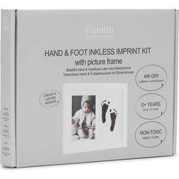 Vanilla Copenhagen Hand & Foot Inkless Printing Set m. Bildram One Size Kreativt lekset