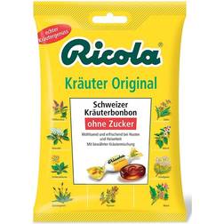 Ricola Schweizer Urter/uden sukker 75