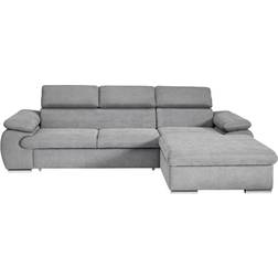 Poco Como Gray Brown Sofa 284cm 4-Sitzer