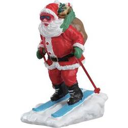 Lemax Santa skier Weihnachtsschmuck