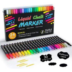 Shuttle Art Liquid Chalk Markers 24 Colours