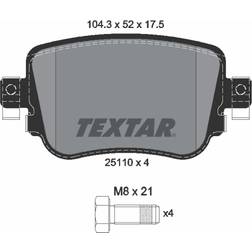 Textar Scheibenbremse Hinterachse 2511001